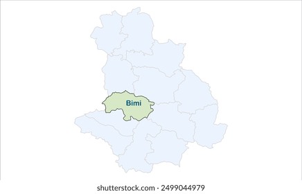 High reg of Bimi map, Giridih District, Jharkhand state, Republic of India, Government of Jharkhand, Indian territory, Eastern India, politics, village, tourism