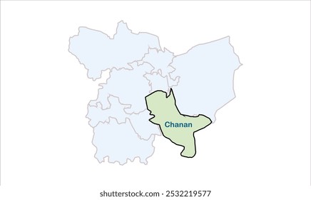 Alto reg de Chanan mapa, Lakhisarai Distrito, Bihar Estado, República de India, Gobierno de Bihar, territorio indio, India oriental, política, aldea, turismo