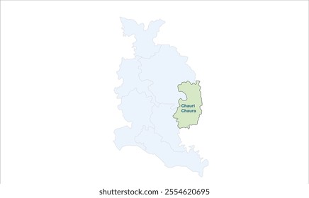 High reg of Chauri Chaura map, Gorakhpur District, Uttar Pradesh State, Republic of India, Government of  Uttar Pradesh, Indian territory, Eastern India, politics, village, tourism