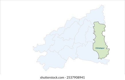 High reg of Chhatapur map ,Supaul District, Bihar State, Republic of India, Government of Bihar, Indian territory, Eastern India, politics, village, tourism