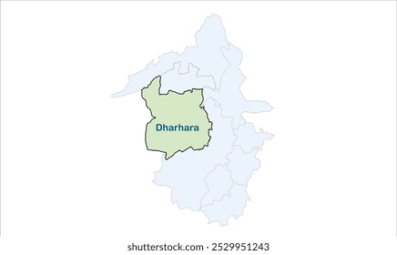 Mapa de Dharhara, Distrito de Munger, Estado de Bihar, República da Índia, Governo de Bihar, Território indiano, Índia Oriental, política, aldeia, turismo