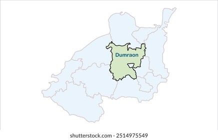 Hoher Regierungsbezirk von Dumraon, Bezirk Buxar, Bundesstaat Bihar, Republik Indien, Regierung von Bihar, indisches Territorium, Ostindien, Politik, Dorf, Tourismus