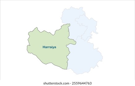 High reg of Harraiya map, Basti District, Uttar Pradesh State, Republic of India, Government of  Uttar Pradesh, Indian territory, Eastern India, politics, village, tourism