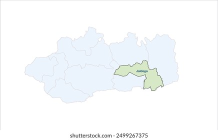 High reg of jaldega map, Simdega District, Jharkhand state, Republic of India, Government of Jharkhand, Indian territory, Eastern India, politics, village, tourism