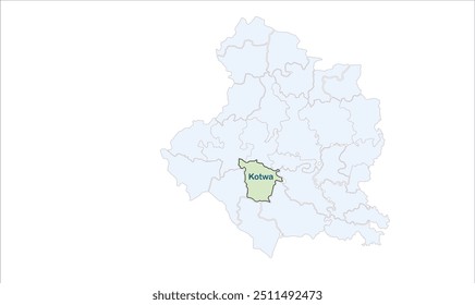 High reg of Kotwa map, East champaran District, Bihar State, Republic of India, Government of Bihar, Indian territory, Eastern India, politics, village, tourism