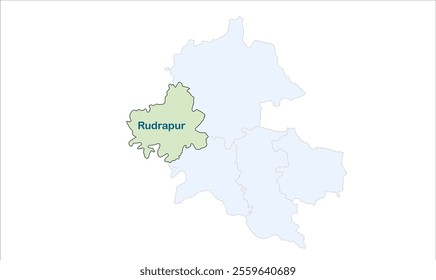 High reg of Rudrapur map, Deoria District, Uttar Pradesh State, Republic of India, Government of  Uttar Pradesh, Indian territory, Eastern India, politics, village, tourism