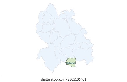 High reg of Satbarwa map, Palamu District, Jharkhand state, Republic of India, Government of Jharkhand, Indian territory, Eastern India, politics, village, tourism