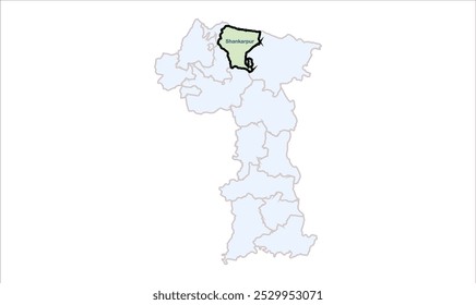 High reg of Shankarpur map, Madhepura District, Bihar State, Republic of India, Government of Bihar, Indian territory, Eastern India, politics, village, tourism