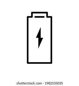 carga del icono de la batería de alta resolución. Vector - EPS10
