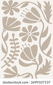 Floral de alta resolución en formato eps
