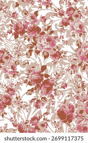 Floral de alta resolución en formato eps