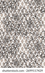 Floral de alta resolução no formato eps