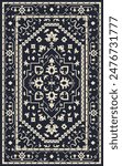 high resolution persian rug in eps format
