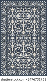 high resolution persian rug in eps format