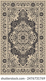 high resolution persian rug in eps format