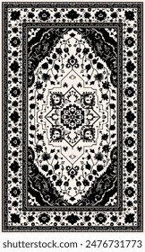 high resolution persian rug in eps format