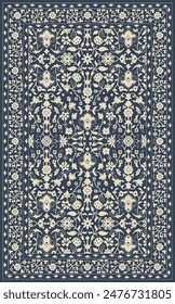 high resolution persian rug in eps format