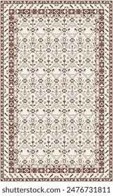 high resolution persian rug in eps format