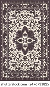 high resolution persian rug in eps format