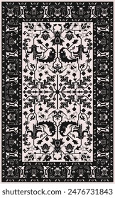 high resolution persian rug in eps format