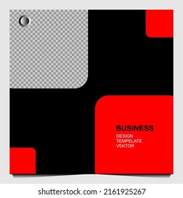 High resolution re-editable modern vector banner template. Suitable for social media posts and web or internet advertising.