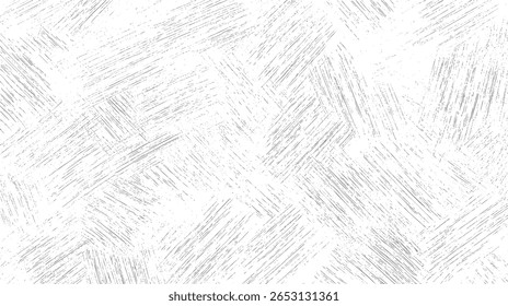 Textura de arranhão branco sem costura de alta resolução. Grungy desenhado à mão lápis traça o fundo com padrão abstrato áspero áspero limpo angustiado.
