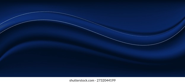 Una alta resolución de un fondo azul sedoso.