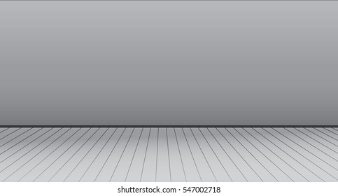 High resolution white brick room