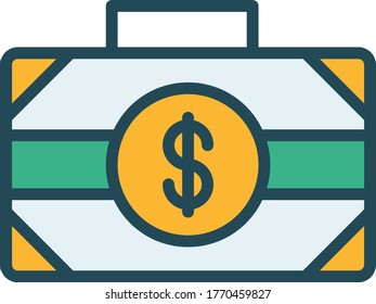 High roller Concept, Whale investory Vector Color Icon Design, Business and Finance Symbol on white background