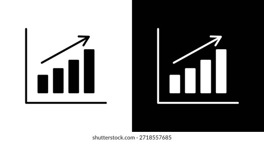 Ilustración vectorial de iconos de ventas altas - iconos de vectores de estilo negro de alta calidad