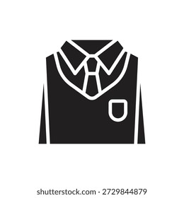 High School Rucksack gefüllt Symbol Vektorgrafik