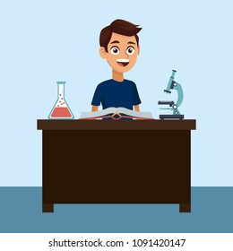 High school education cartoon