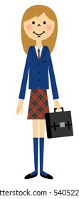 high school girl