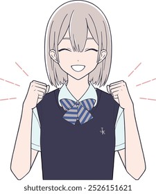 High school girls cheering. You’re doing a good  study.Keep it up!