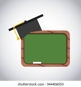 high school icon design, vector illustration eps10 graphic 