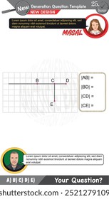 Ensino médio, ensino médio, modelo de pergunta do exame, aulas numéricas, aulas verbais, Problemas da próxima geração, pai, menina, para professores, editável
