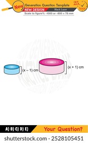 High school, middle school, exam question template, numerical lessons, verbal lessons, Next generation problems, for teachers, editable, eps