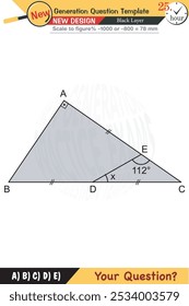 Escuela secundaria, escuela intermedia, Plantilla de preguntas de examen, lecciones numéricas, lecciones verbales, problemas de próxima generación, papá, niña, para maestros, editable