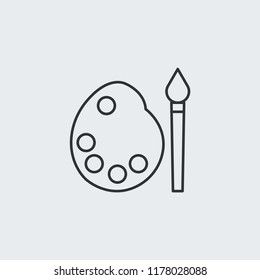 High School Modern Simple Outline Vector Icon