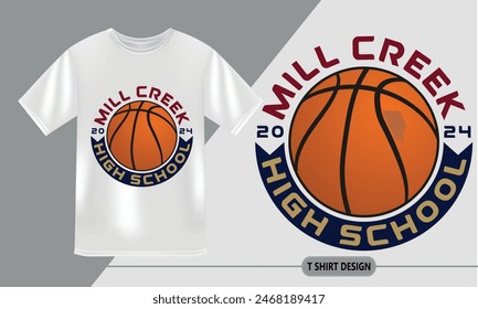 High school t shirt design
