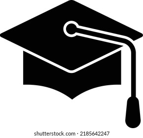 High School, University Graduation Cap Icon