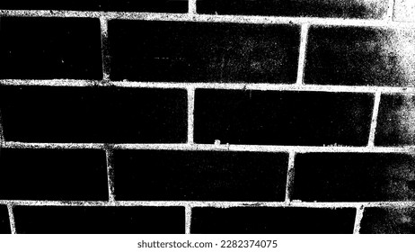 Diseño vectorial de pintura de pared de textura de ladrillo alto. 