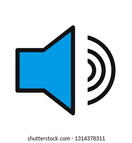 High Sound Vector Icon