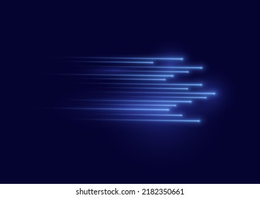 High speed. Abstract technology background concept.Motion speed and blur. Glowing white speed lines. Dynamic lines or rays. Light trail wave, fire path trace line. swirling filament curve