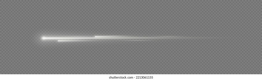 High speed. Abstract technology background concept. Motion speed and blur. Glowing white speed lines. Dynamic lines or rays. Light trail wave, fire path trace line. swirling filament curve. 
