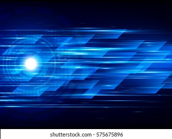 High speed. Abstract technology background. Vector illustration.
