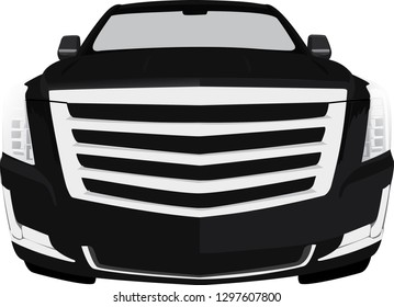 High Speed Car vector illustration on white background full editable format