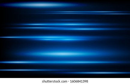 High Speed Concept Abstract Light Out Stock Vector (Royalty Free ...