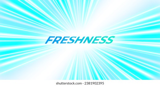 High speed. Fast lines. Dynamic motion light trails. Cool fresh energetic background. Packaging design. Vector illustration.