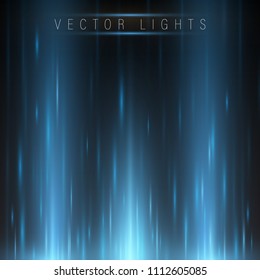 High speed. Hi-tech. Abstract technology background concept.Abstract blue background. horizontal lines and strips